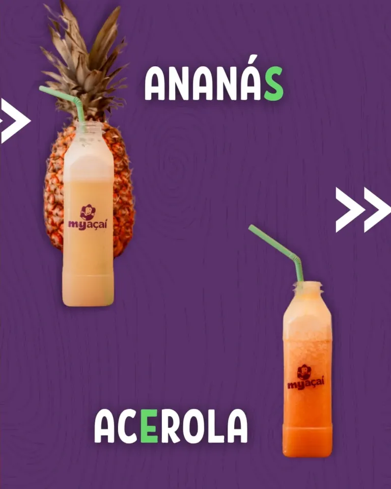 My Açaí · design para redes sociais da The Pear Marketing