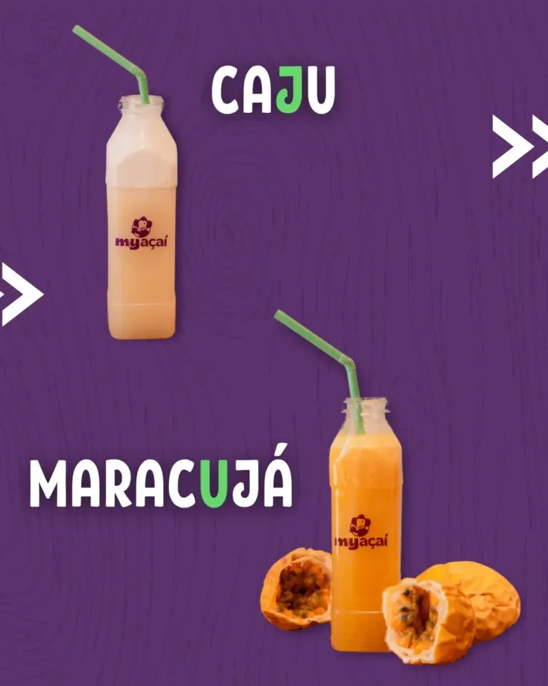 My Açaí · design para redes sociais da The Pear Marketing