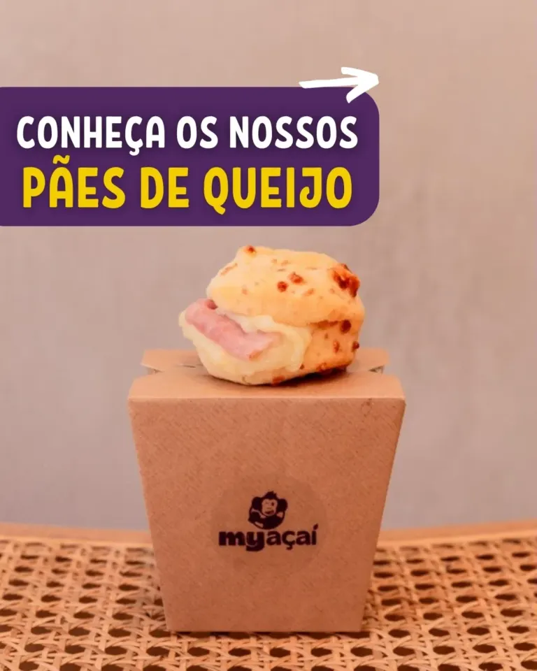 My Açaí · design para redes sociais da The Pear Marketing