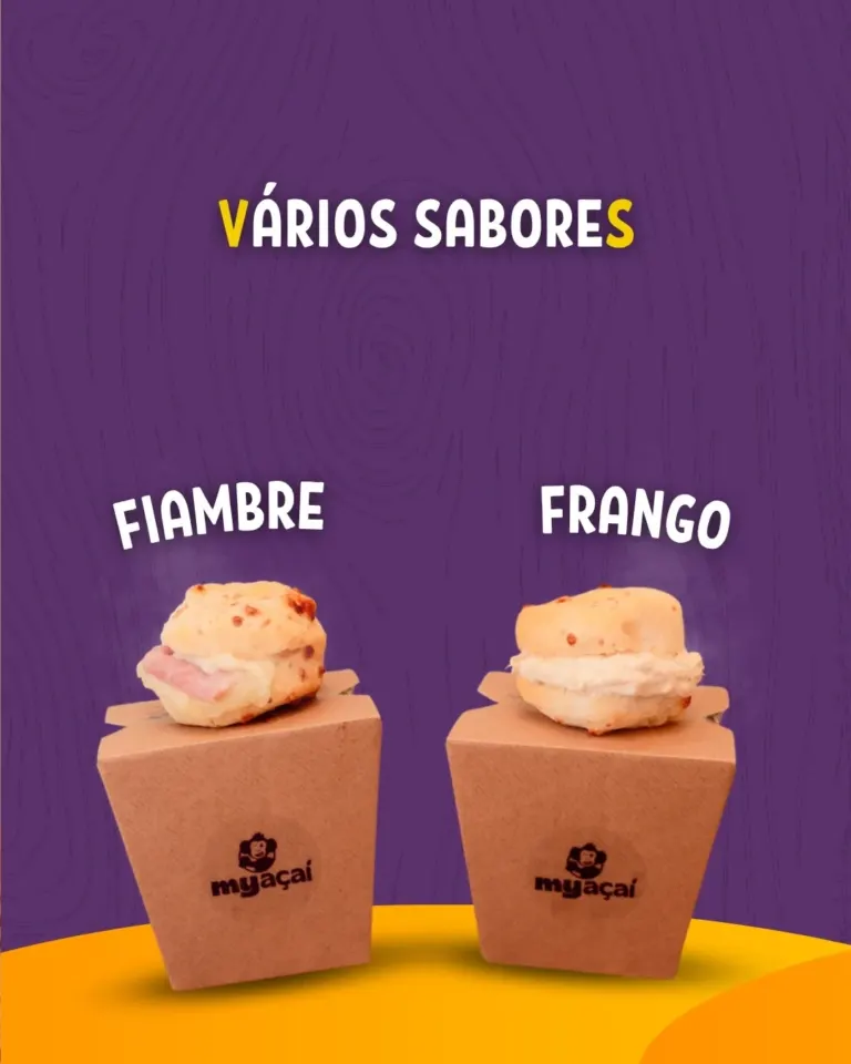 My Açaí · design para redes sociais da The Pear Marketing