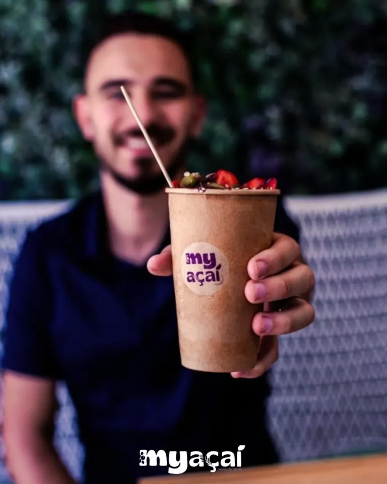 My Açaí · design para redes sociais da The Pear Marketing