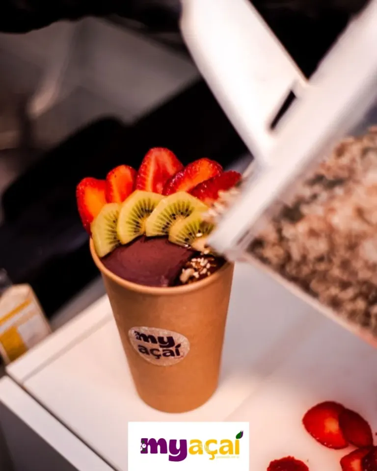 My Açaí · design para redes sociais da The Pear Marketing