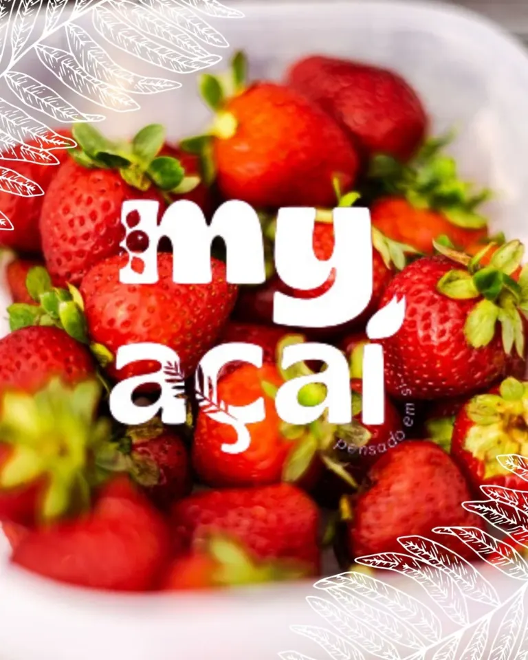 My Açaí · design para redes sociais da The Pear Marketing