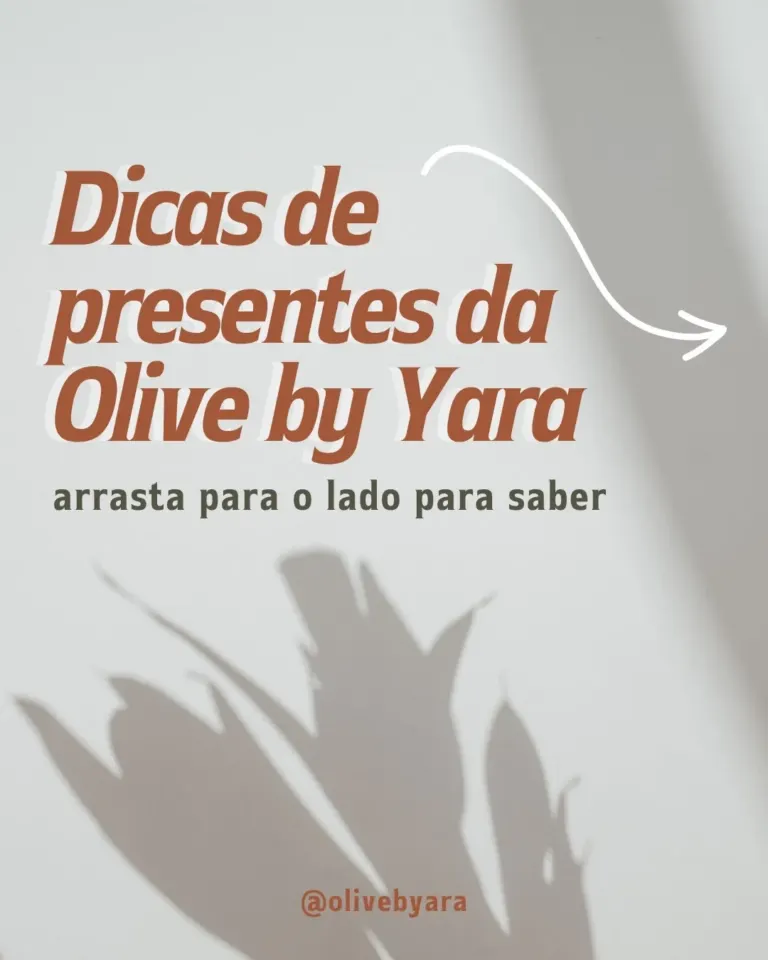 Olive by Yara · design para redes sociais da The Pear Marketing