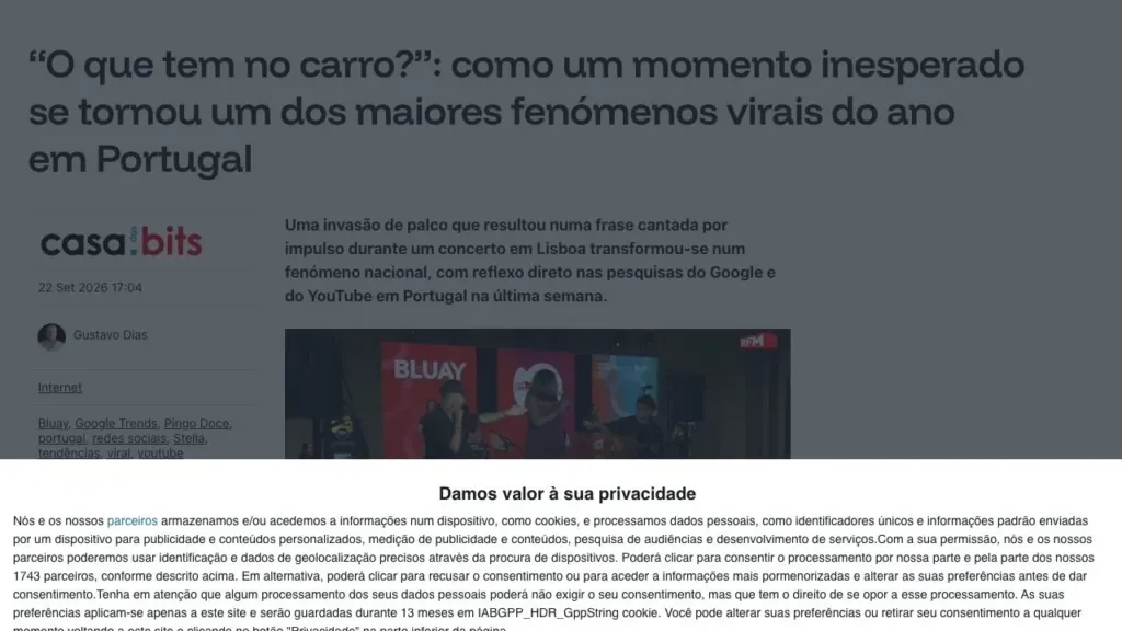 Tek Notícias, 22 de setembro de 2026: