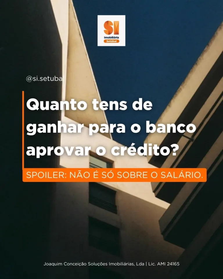 SI Imobiliária Setúbal · design para redes sociais da The Pear Marketing
