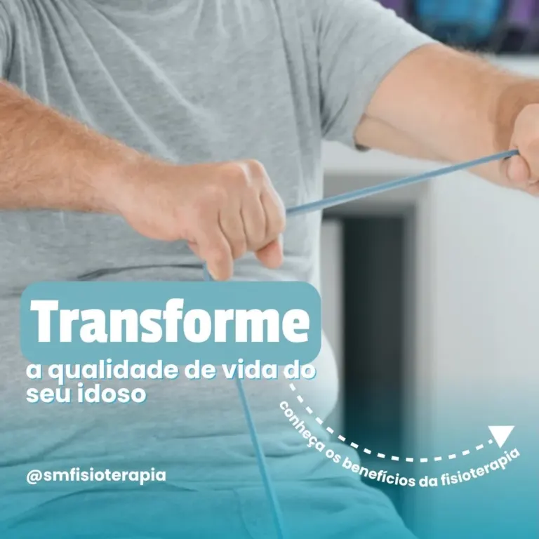 SM Fisioterapia · design para redes sociais da The Pear Marketing
