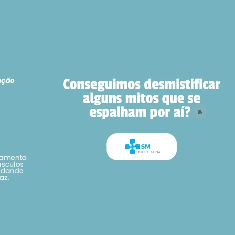 SM Fisioterapia · design para redes sociais da The Pear Marketing