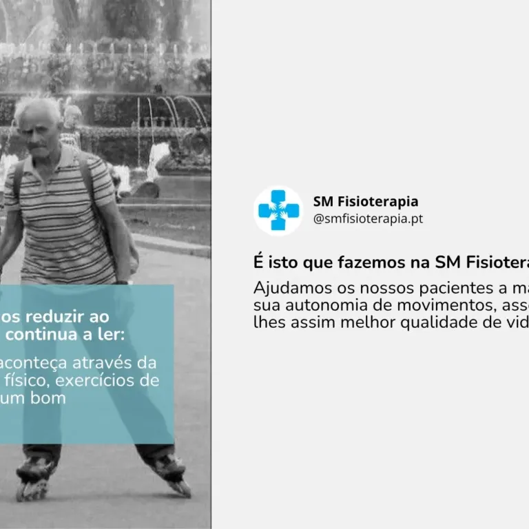SM Fisioterapia · design para redes sociais da The Pear Marketing