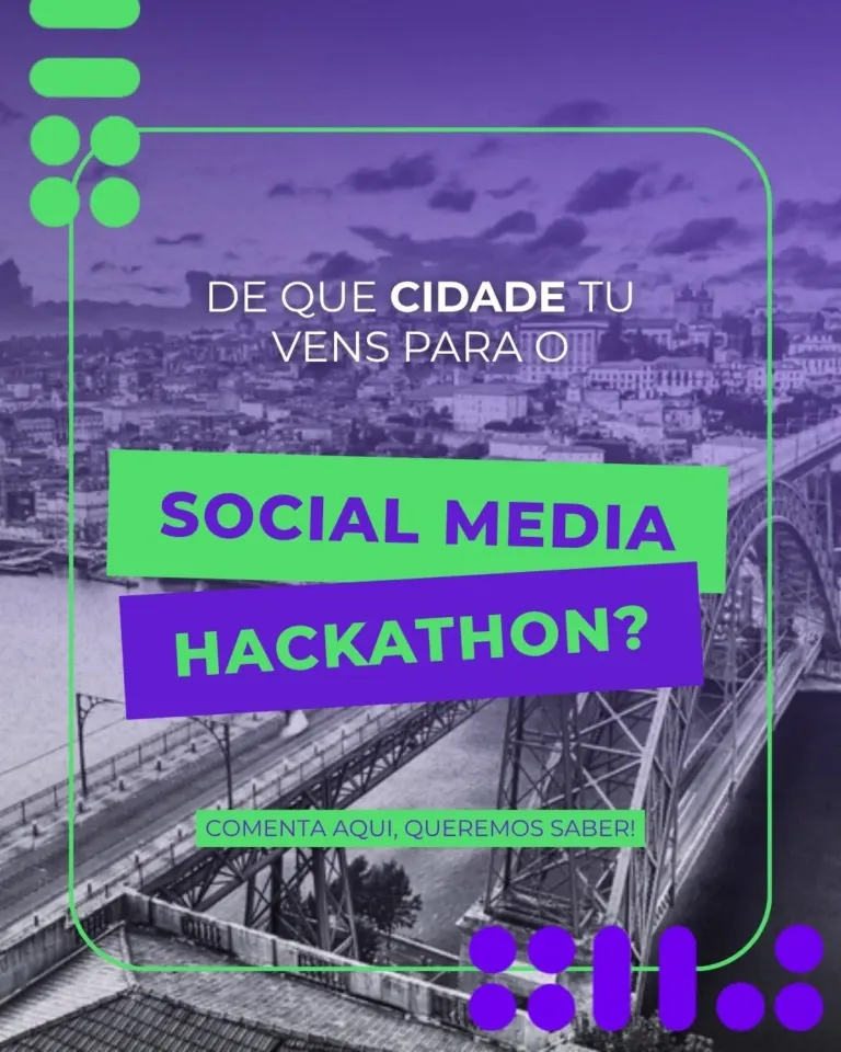 Social Media Hackaton – Fotografias · design para redes sociais da The Pear Marketing