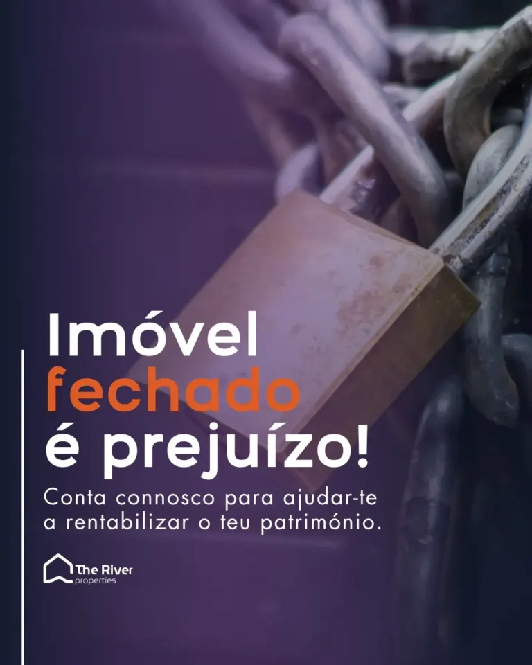 Case The River Properties: De presença genérica a autoridade no investimento imobiliário · design para redes sociais da The Pear Marketing