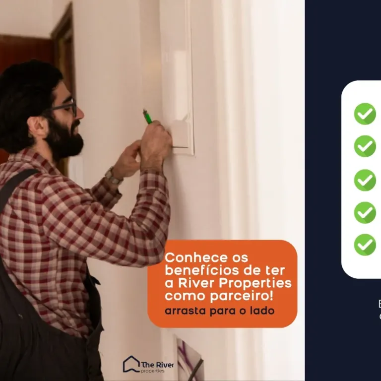 Case The River Properties: De presença genérica a autoridade no investimento imobiliário · design para redes sociais da The Pear Marketing
