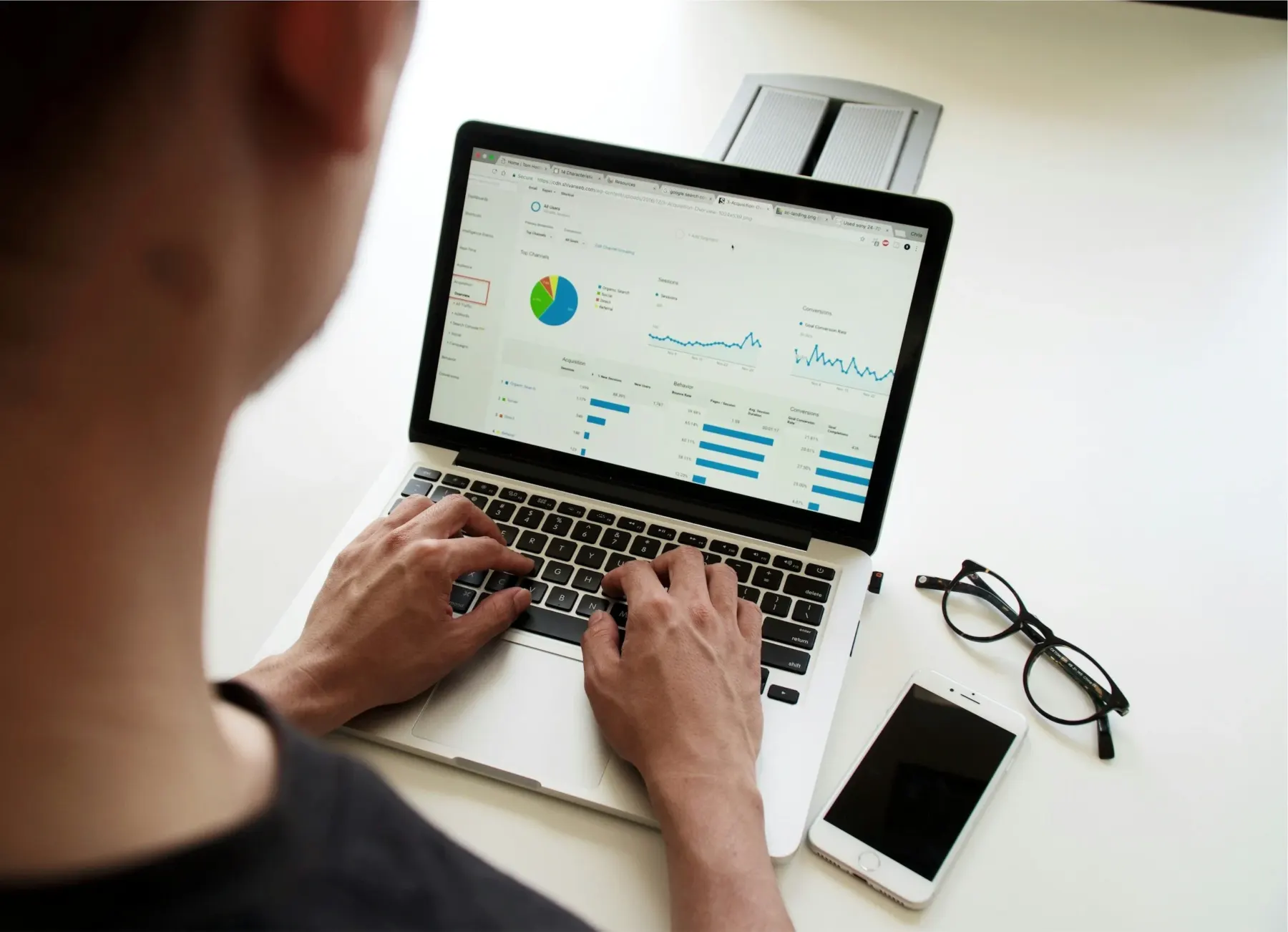 Importância da análise de dados · trabalho da The Pear Marketing