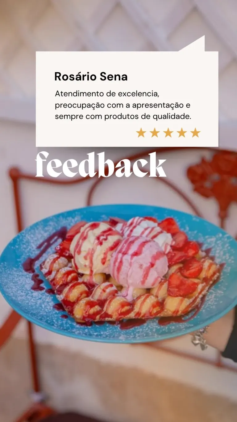 Waffle Lovers · design para redes sociais da The Pear Marketing
