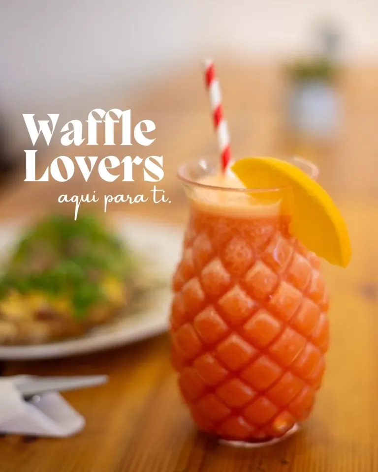 Waffle Lovers · design para redes sociais da The Pear Marketing