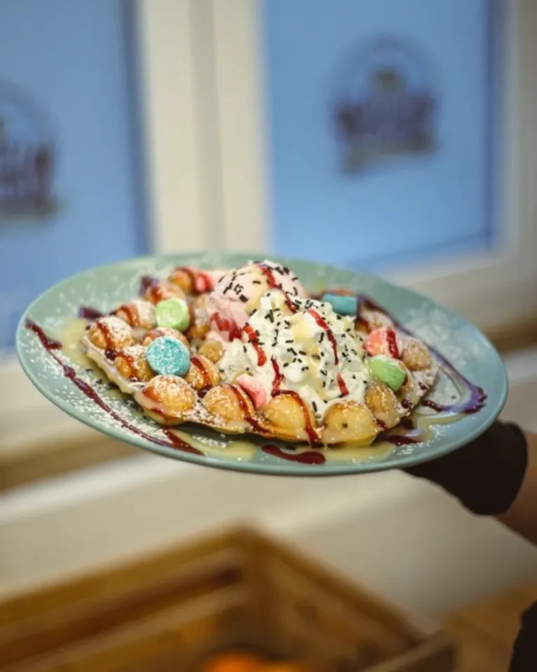 Waffle Lovers · design para redes sociais da The Pear Marketing